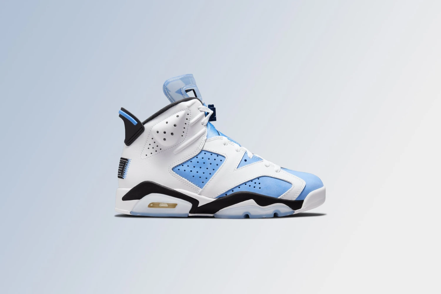 Air Jordan 6 Retro "UNC" - University Blue/White/Black/College Navy 4 Air Jordan 6 Retro "UNC" - University Blue/White/Black/College Navy - Image 2