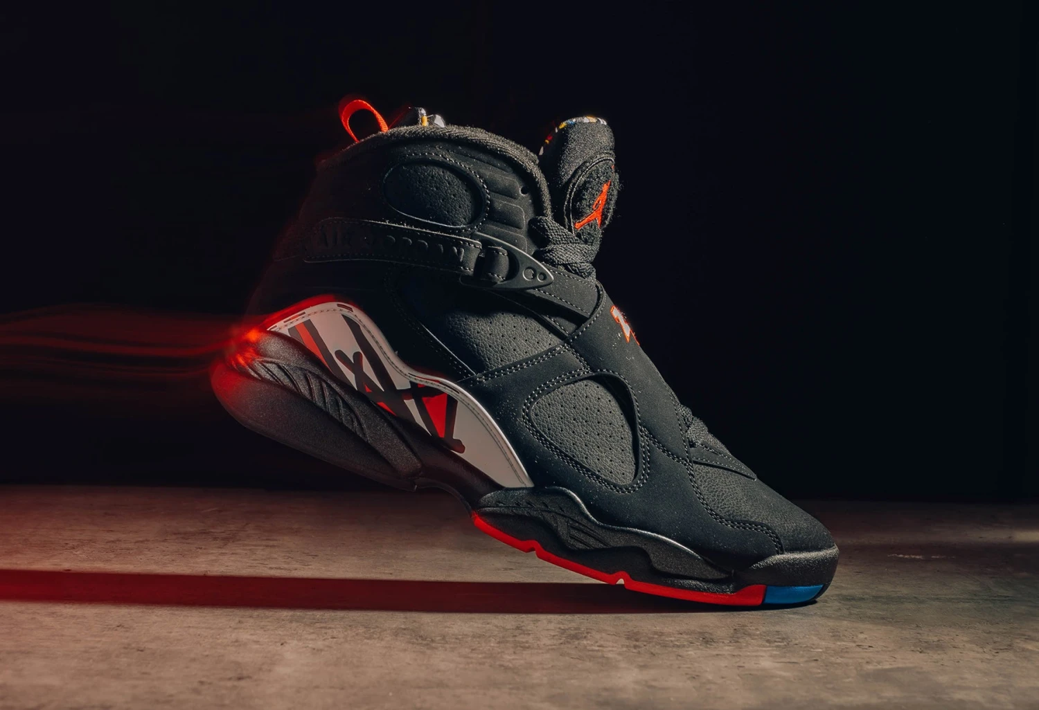 Air Jordan 8 Retro Playoffs - Black/True Red 7 Air Jordan 8 Retro Playoffs - Black/True Red - Image 5