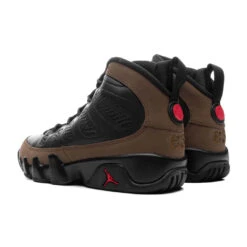 Air Jordan 9 Retro (GS) - Black/True Red/Light Olive -Feature Clothing Air Jordan 9 Retro GS Black True Red Light Olive HV4574 030 10 07 24 Feature VR 4
