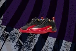 Air Jordan 12 Retro Low SE (GS) "Super Bowl" - Black/Varsity Red -Feature Clothing AirJordan12RetroLowSE GS SuperBowl Black VarsityRed DH9695 001 03