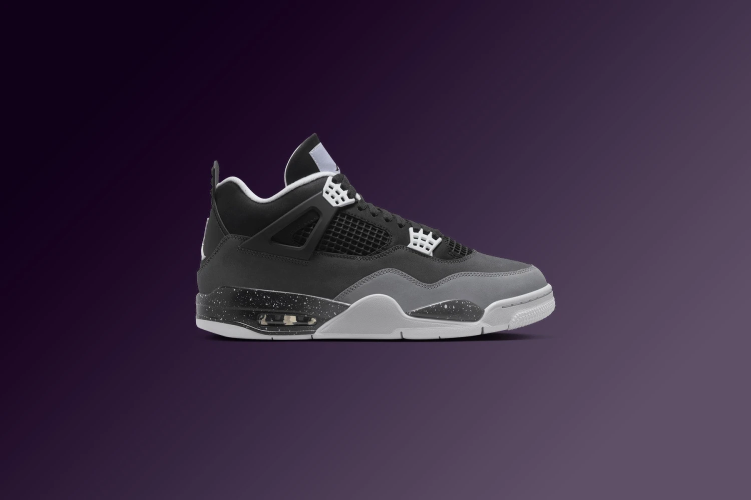 Air Jordan 4 Retro 'Fear' - Black/White/Anthracite/Black 7 Air Jordan 4 Retro 'Fear' - Black/White/Anthracite/Black - Image 5