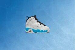 Air Jordan 9 Retro 'Powder Blue' (PS) - Summit White/Black/Dark Powder Blue -Feature Clothing AirJordan9Retro PowderBlue TD SummitWhite Black DarkPowderBlue DESKTOP RELEASES d6a90667 11df 4547 9d8f e9ad82a7d0a4