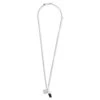 Ambush KK Pill Charm Necklace - Silver/Black -Feature Clothing Ambush KK Pill Charme Necklace Silver Black BMOB024F20MET0017210 October 28 2020