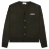 Ambush Logo Cardigan Knit - Olivine