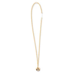 Ambush Mushroom Charm Necklace - Gold