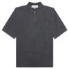 JW Anderson Anchor S/S Polo Shirt - Charcoal -Feature Clothing Anchor Short Sleeve Polo Shirt Charcoal JO0196PG0960599 01 07 24 Feature KN