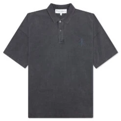 JW Anderson Anchor S/S Polo Shirt - Charcoal