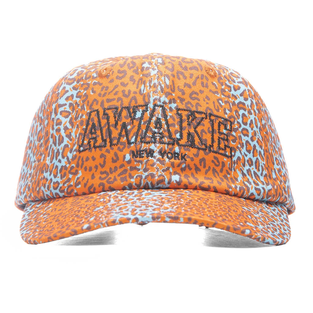Awake Military Logo 6 Panel Hat - Printed Leopard 3 Awake Military Logo 6 Panel Hat - Printed Leopard