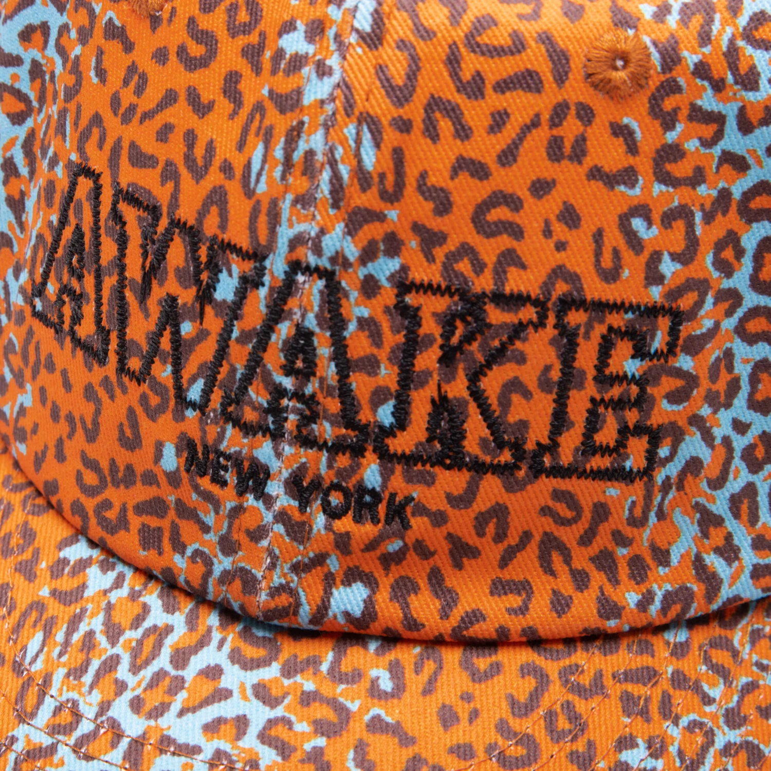 Awake Military Logo 6 Panel Hat - Printed Leopard 4 Awake Military Logo 6 Panel Hat - Printed Leopard - Image 2