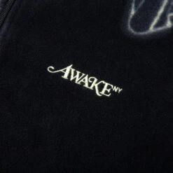 Dice Print Fleece Quarter Zip Pullover - Black/Cream -Feature Clothing Awake NY Dice Print Fleece Quarter Zip Pullover Black Cream AWK SP23 OT004 BLA 05 31 23 Feature KN 6