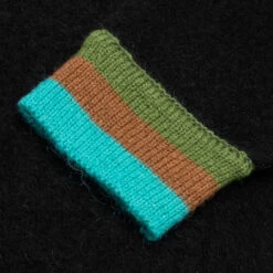 Awake Striped Mohair Cardigan - Black -Feature Clothing Awake Striped Mohair Cardigan Black AWK FW21 KN004 BLA 11 10 2021 01 4