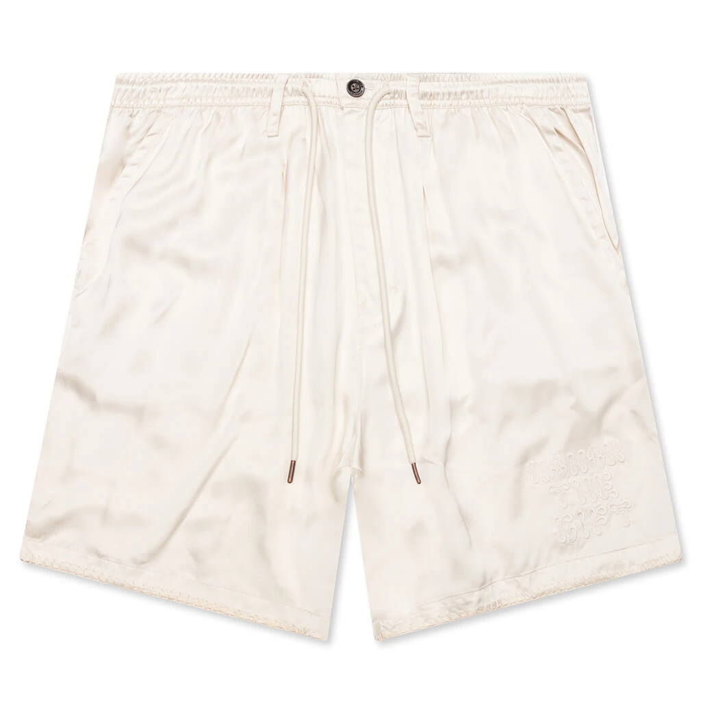 B-Summer Blanket Stitch Short - Bone 3 B-Summer Blanket Stitch Short - Bone