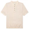 B-Summer Knit Polo Shirt - Bone 1 B-Summer Knit Polo Shirt - Bone -Feature Clothing B Summer Knit Polo Shirt Bone HTG240249 BONE 06 01 24 Feature KN