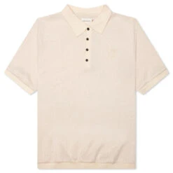 B-Summer Knit Polo Shirt - Bone