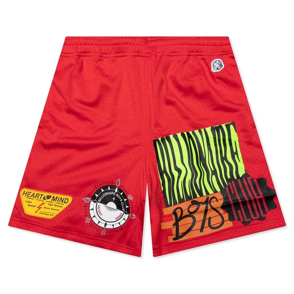 Billionaire Boys Club Roo Short - Hibiscus 3 Billionaire Boys Club Roo Short - Hibiscus