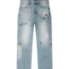 Bandaid Baggy Jeans - Light Washed 2 Bandaid Baggy Jeans - Light Washed -Feature Clothing Bandaid Baggy Jeans Light Washed D5 P43Q15 415 06 11 25 Feature KN