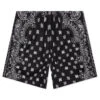Amiri Bandana Paisley Swim Trunk - Black -Feature Clothing Bandana Paisley Swim Trunk Black PF23MSB011 001 06 19 23 Feature DV