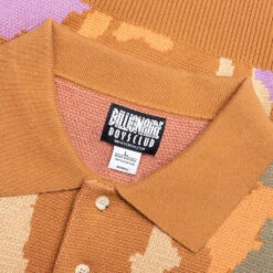 Billionaire Boys Club BB Parallel S/S Polo - Lion -Feature Clothing Bb Parallel Ss Polo Lion 841 7310 659 10 15 24 Feature VR 5