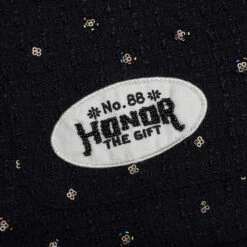 Beaded Cardigan - Black 9 Beaded Cardigan - Black -Feature Clothing Beaded Cardigan Black HTG250365 BLK 08 14 25 Feature VR 5