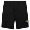 Stone Island Cargo Bermuda Shorts - Black -Feature Clothing Bermuda Regular Shorts Black 1015L0803 A0029 06 30 23 Feature JP