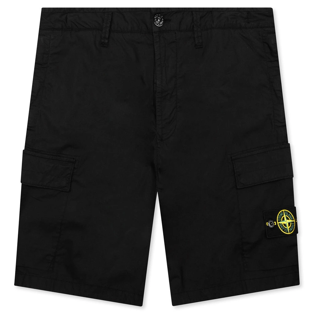 Stone Island Cargo Bermuda Shorts - Black 3 Stone Island Cargo Bermuda Shorts - Black