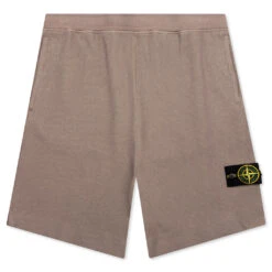 Stone Island Bermuda Sweat Shorts - Dove Grey