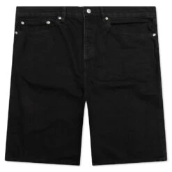 Stussy Big Ol Shorts Denim - Black