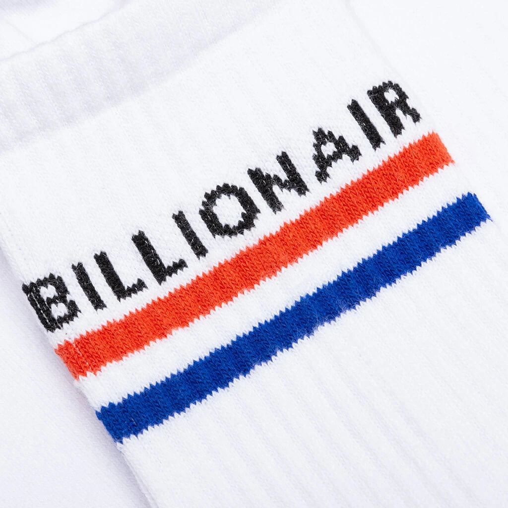 Billionaire Boys Club BB Classic Sock - White 4 Billionaire Boys Club BB Classic Sock - White - Image 2