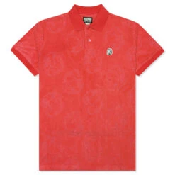 Billionaire Boys Club BB Gravity S/S Polo - Rogue Red