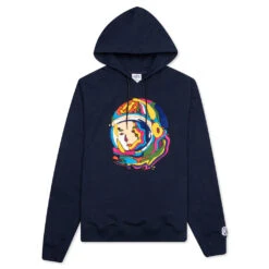 Billionaire Boys Club BB Luminous Helmet Hoodie - Navy Blazer