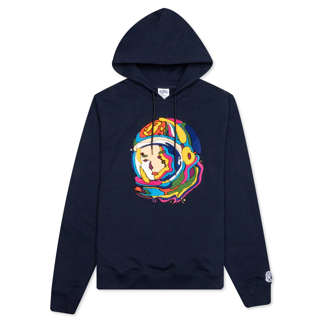 Billionaire Boys Club BB Luminous Helmet Hoodie - Navy Blazer 3 Billionaire Boys Club BB Luminous Helmet Hoodie - Navy Blazer