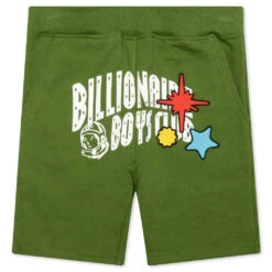 Billionaire Boys Club Kids Stars Short - Cactus Green