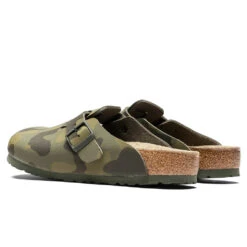 Birkenstock Wide Boston - Desert Soil Camo Green -Feature Clothing Birkenstock Wide Boston Desert Soil Camo Green 1023211 02 23 23 Feature JP 5