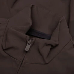 Bonded Nylon Bomber Jacket - Brown -Feature Clothing Bonded Nylon Bomber Jacket Brown 202HO246445F 01 20 25 Feature KN 8