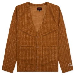 Pleasures Boredom Cardigan - Brown