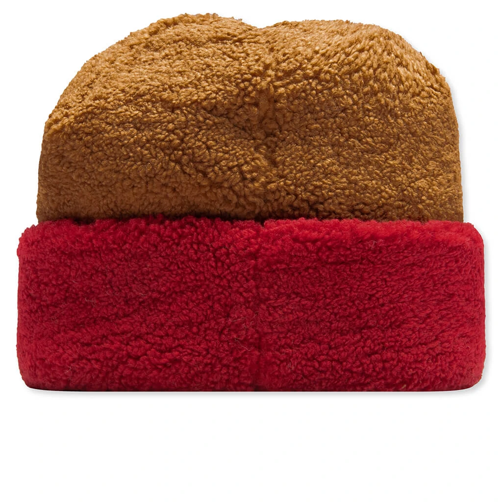 Marker Stamp Sherpa Beanie - Brown Multi 5 Marker Stamp Sherpa Beanie - Brown Multi - Image 3