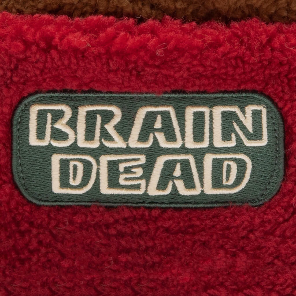 Marker Stamp Sherpa Beanie - Brown Multi 4 Marker Stamp Sherpa Beanie - Brown Multi - Image 2