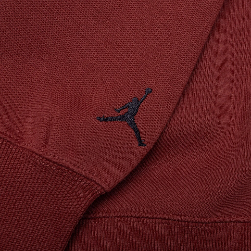 Jordan Brooklyn Fleece Holiday Crewneck - Redstone/Black 6 Jordan Brooklyn Fleece Holiday Crewneck - Redstone/Black - Image 4