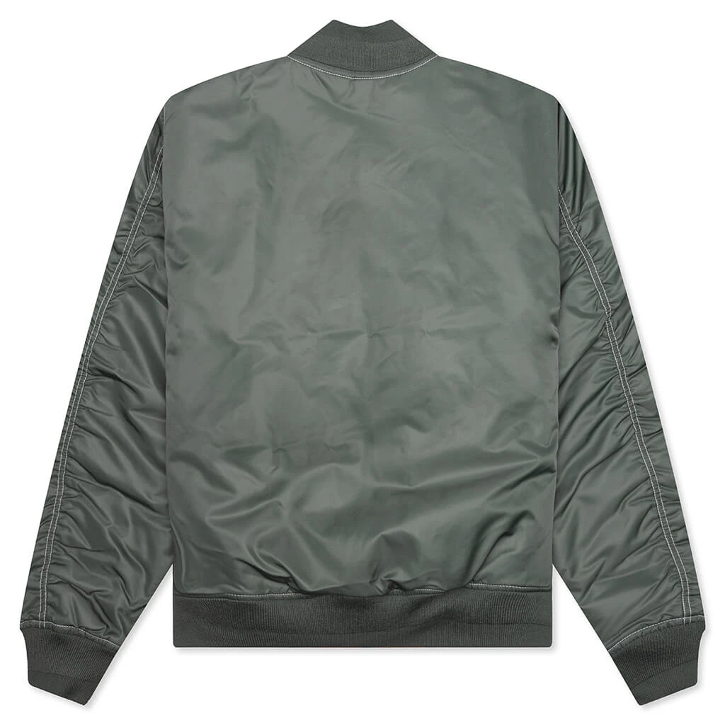 Stussy Built Bomber Jacket - Green 4 Stussy Built Bomber Jacket - Green - Image 2