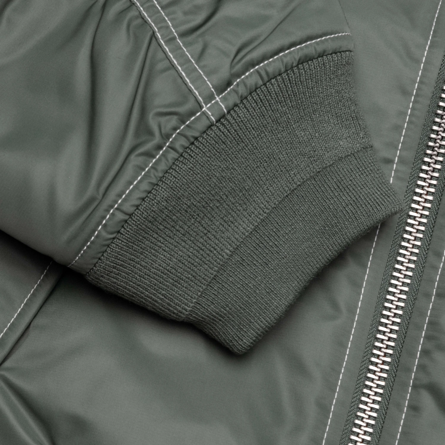 Stussy Built Bomber Jacket - Green 7 Stussy Built Bomber Jacket - Green - Image 5