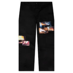 Burnout Work Pant - Black