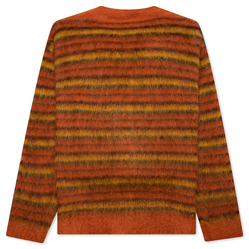 Marni Fuzzy Wuzzy Mohair Cardigan - Lobster 4 Marni Fuzzy Wuzzy Mohair Cardigan - Lobster - Image 2