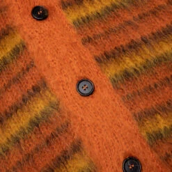 Marni Fuzzy Wuzzy Mohair Cardigan - Lobster 9 Marni Fuzzy Wuzzy Mohair Cardigan - Lobster -Feature Clothing CDMG0051Q0 UFU107 RGR20 Cardigan Lobster 06 17 23 Feature JP 6