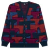 Canyons All Over Knitted Cardigan - Multi -Feature Clothing Canyons All over Knitted Cardigan Multi 50325 11 21 23 Feature VR