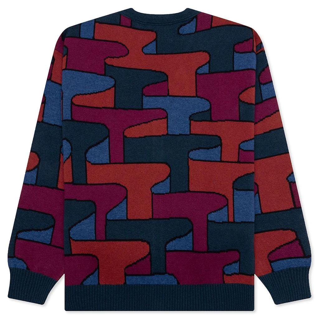 Canyons All Over Knitted Cardigan - Multi 4 Canyons All Over Knitted Cardigan - Multi - Image 2