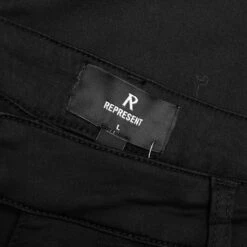 Represent Cargo Pant - Jet Black 10 Represent Cargo Pant - Jet Black -Feature Clothing Cargo Pant Jet Black MLM100096 01 08 07 25 Feature VR 7