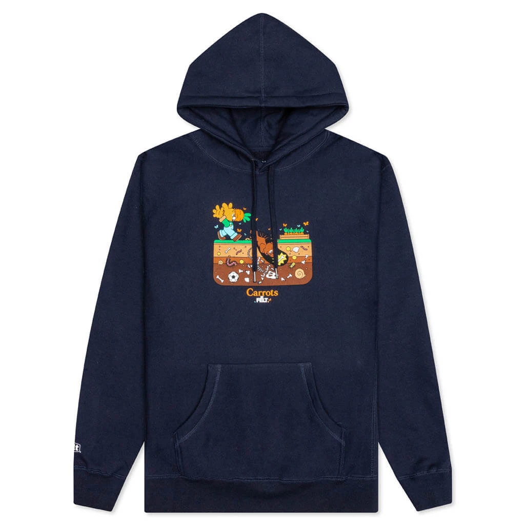Carrots By Backyard Hoodie - Navy 3 Carrots By Backyard Hoodie - Navy