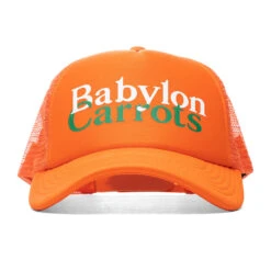 Carrots By Anwar Carrots X Babylon Foam Trucker Snapback - Orange