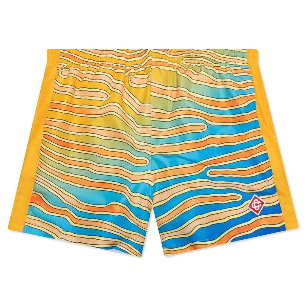 Casablanca Ange De Jour Technical Synthetic Shorts - Multi 3 Casablanca Ange De Jour Technical Synthetic Shorts - Multi