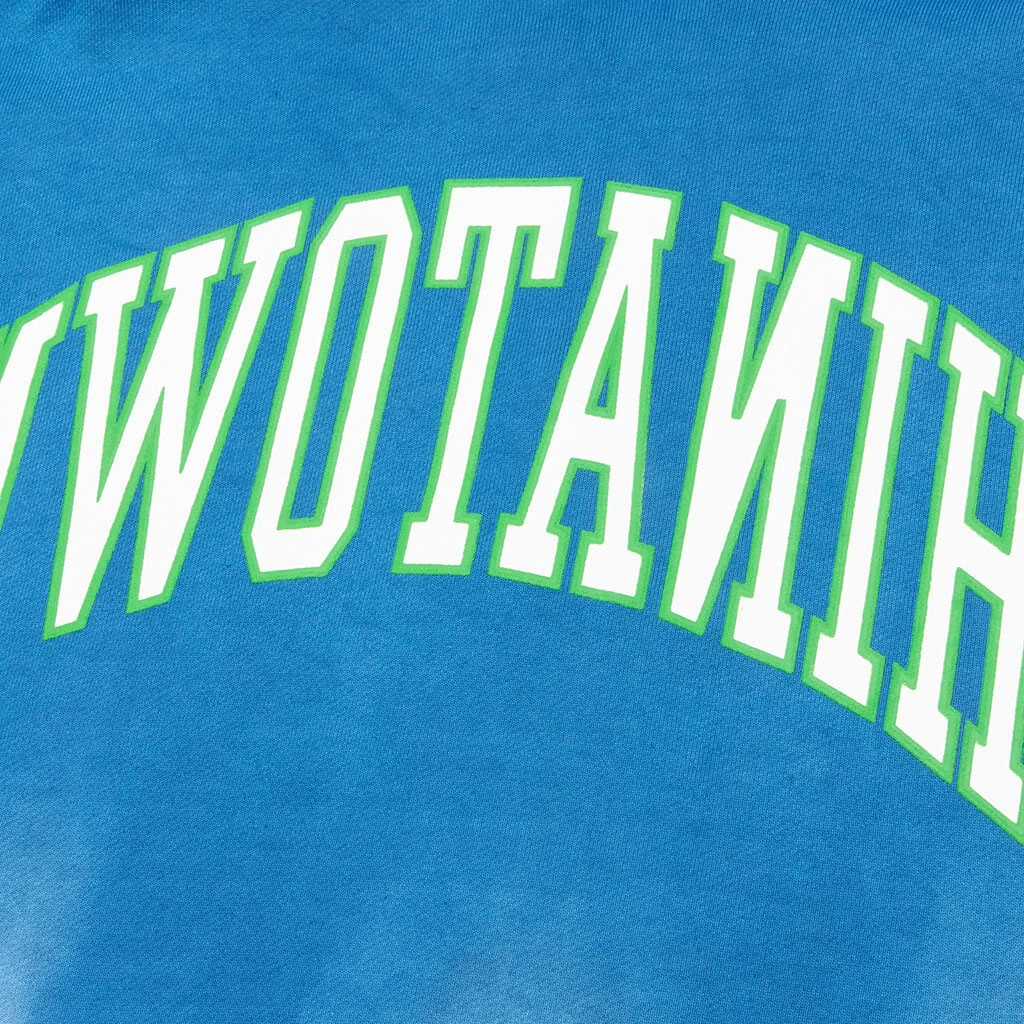 Chinatown Reverse Arc Tie-Dye Hoodie - Tie-Dye Blue 5 Chinatown Reverse Arc Tie-Dye Hoodie - Tie-Dye Blue - Image 3